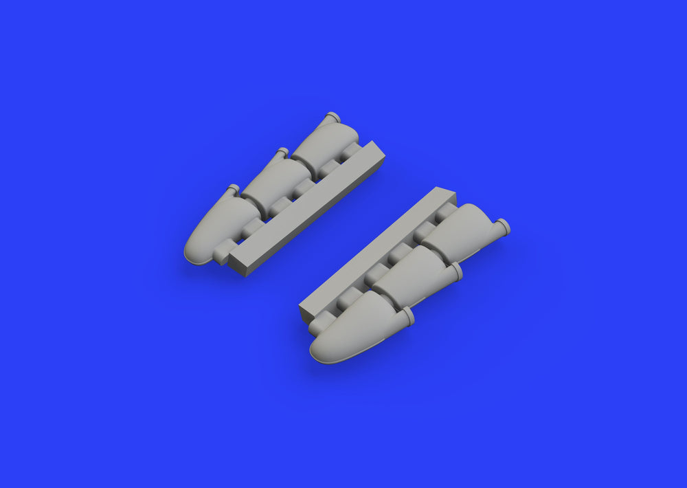 Eduard Brassin ED648456 1:48 Supermarine Spitfire Mk.1 exhaust stacks