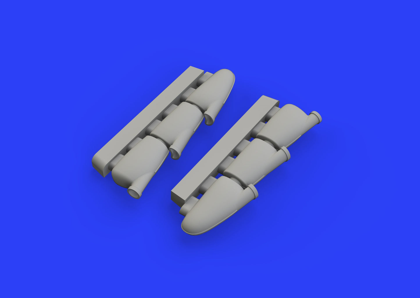 Eduard Brassin ED648456 1:48 Supermarine Spitfire Mk.1 exhaust stacks