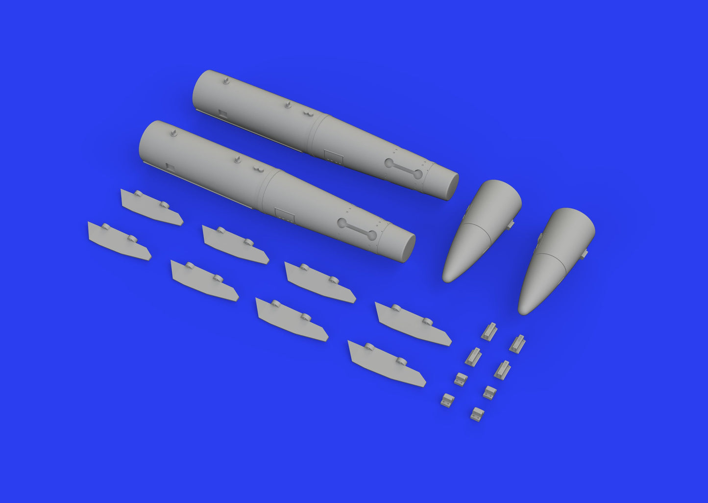 Eduard Brassin ED648460 1:48 B43-1 Nuclear Weapon with SC43-3/-6 tail assembly