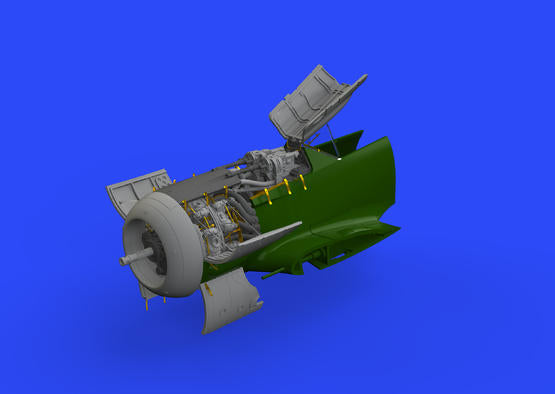 Eduard Brassin ED648464 1:48 Focke-Wulf Fw-190A-8 engine & fuselage guns