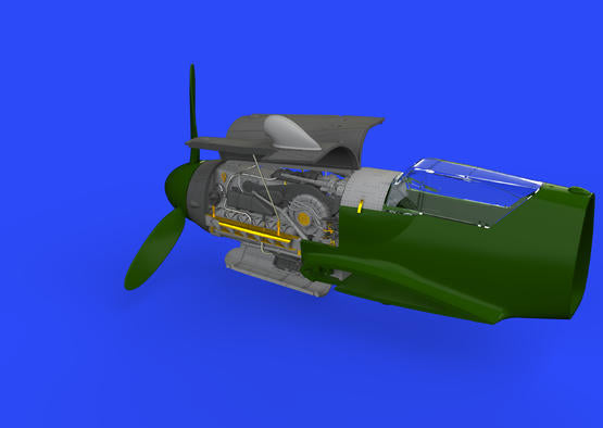 Eduard Brassin ED648465 1:48 Messerschmitt Bf-109G-10 WNF engine