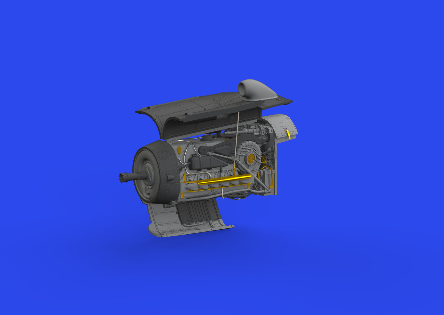 Eduard Brassin ED648465 1:48 Messerschmitt Bf-109G-10 WNF engine