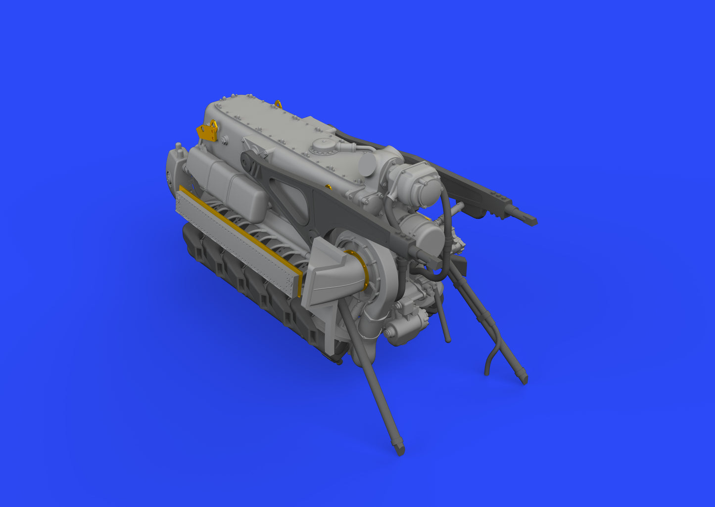 Eduard Brassin ED648474 1:48 Messerschmitt Bf-109E engine