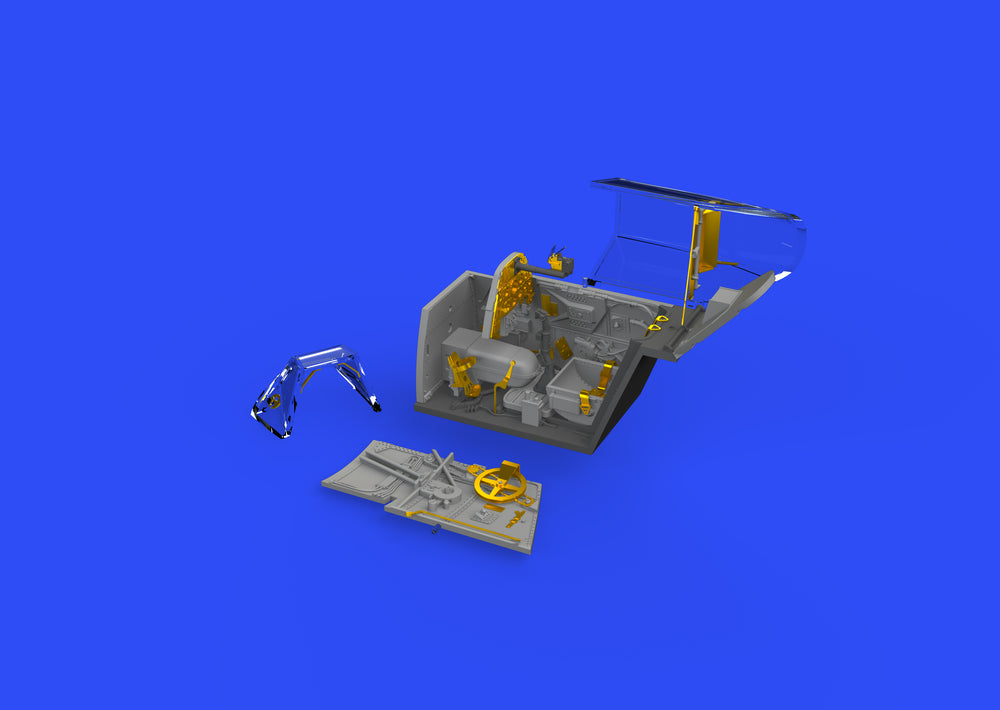 Eduard Brassin ED648479 1:48 Messerschmitt Bf-109G-10/U4 cockpit