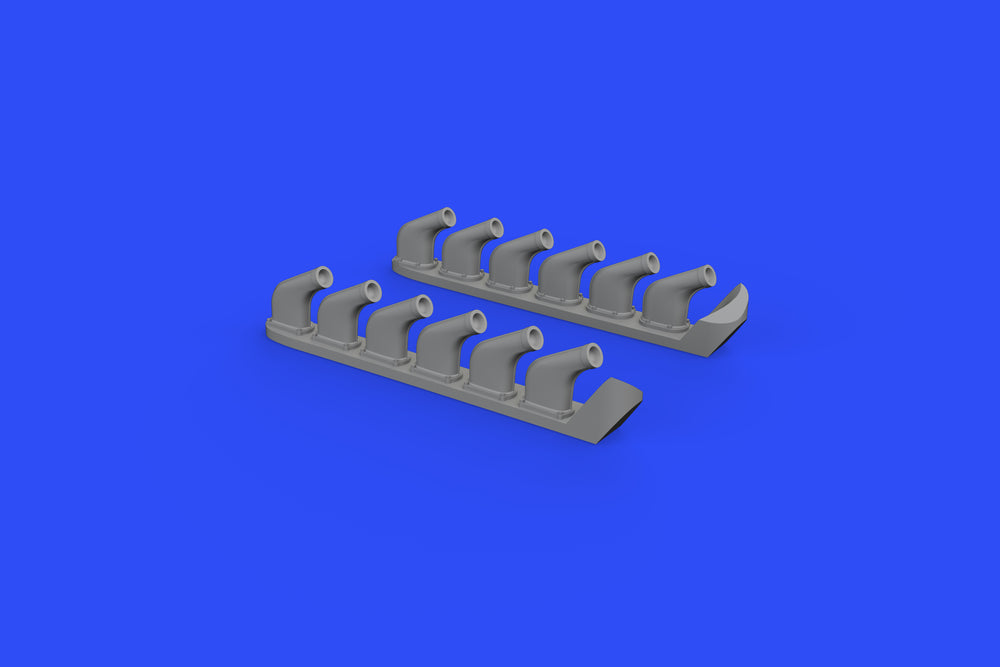 Eduard Brassin ED648485 1:48 North-American P-51D-5 Mustang exhaust stacks