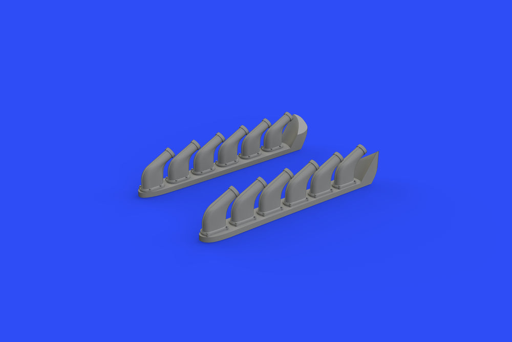 Eduard Brassin ED648485 1:48 North-American P-51D-5 Mustang exhaust stacks