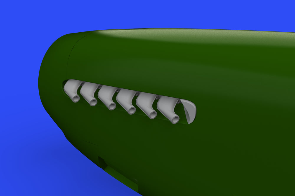 Eduard Brassin ED648485 1:48 North-American P-51D-5 Mustang exhaust stacks