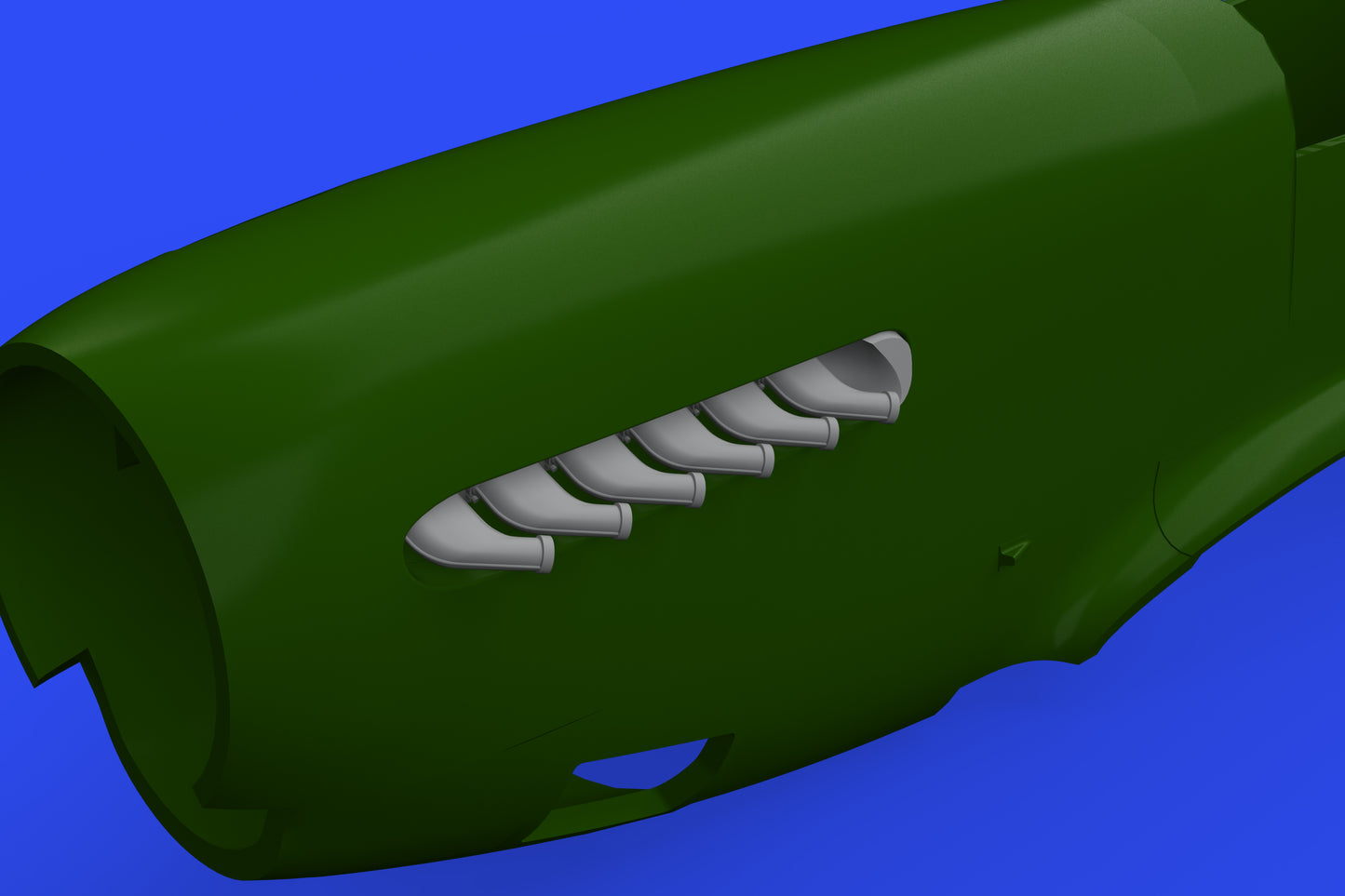 Eduard Brassin ED648485 1:48 North-American P-51D-5 Mustang exhaust stacks