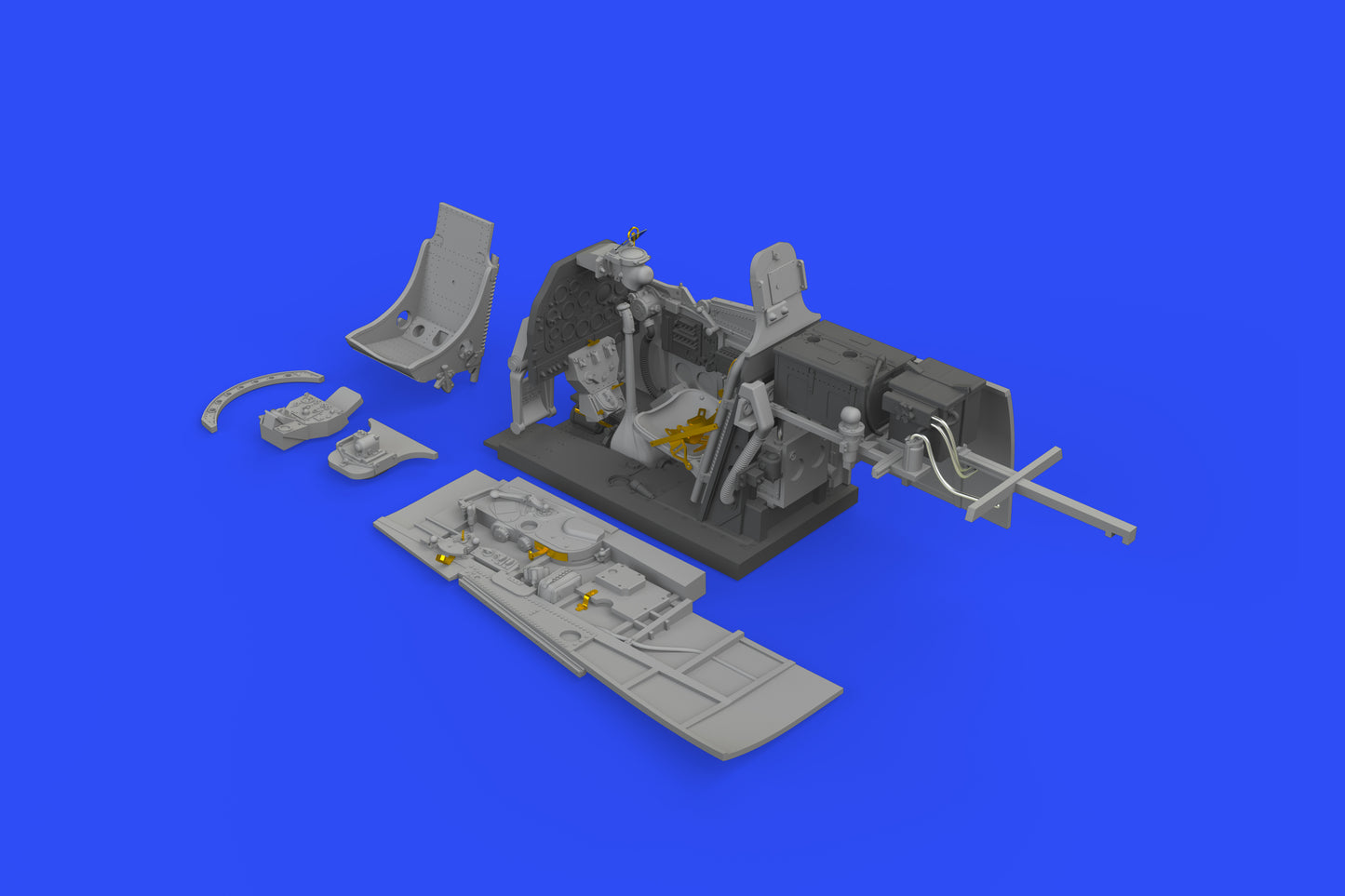 Eduard Brassin ED648489 1:48 North-American P-51D-5 Mustang cockpit