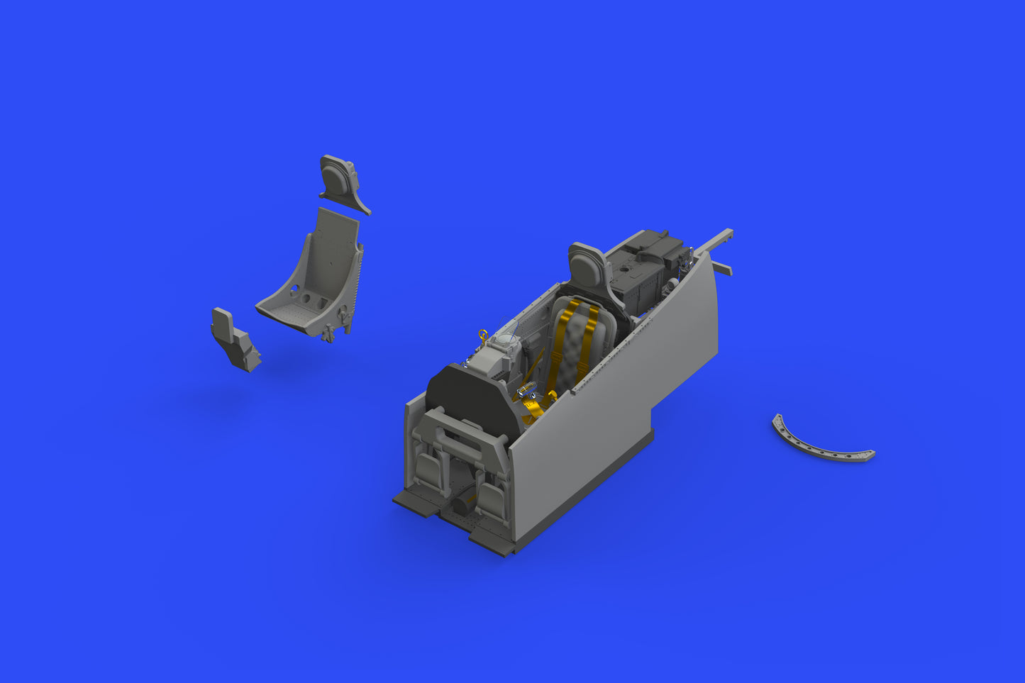 Eduard Brassin ED648489 1:48 North-American P-51D-5 Mustang cockpit