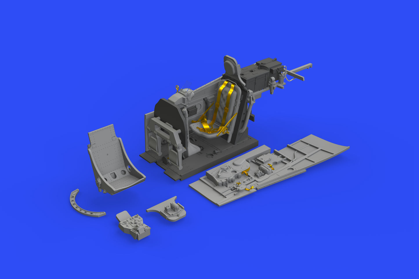 Eduard Brassin ED648489 1:48 North-American P-51D-5 Mustang cockpit