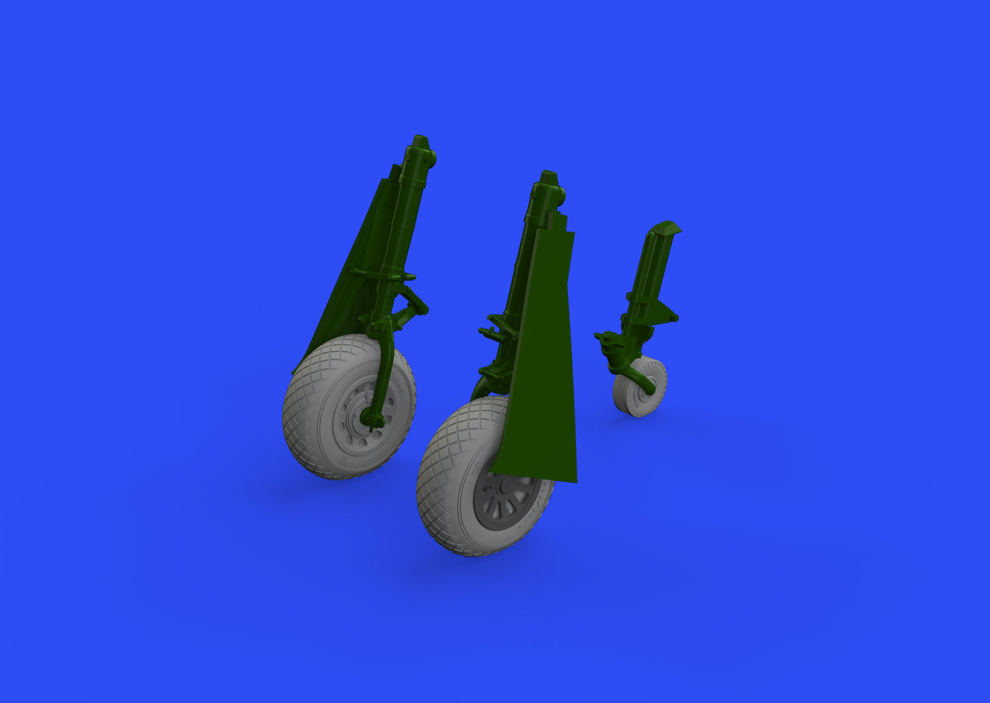 Eduard Brassin ED648494 1:48 North-American P-51D-5 Mustang wheels diamond tread