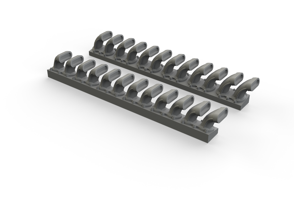 Eduard Brassin ED648508 1:48 Bell P-400 Airacobra exhaust stacks