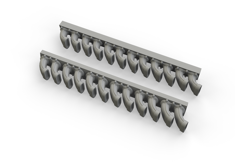 Eduard Brassin ED648508 1:48 Bell P-400 Airacobra exhaust stacks