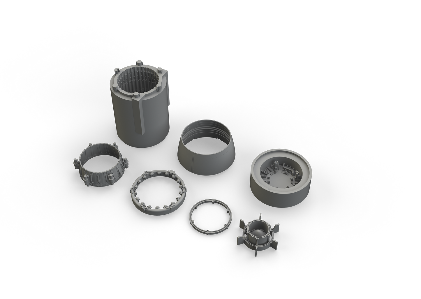 Eduard Brassin ED648509 1:48 Mikoyan MiG-23BN exhaust nozzle