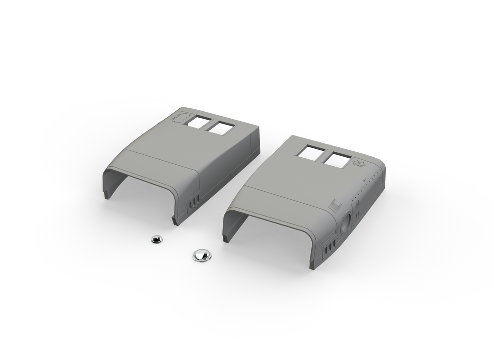 Eduard Brassin ED648510 1:48 Mikoyan MiG-23BN engine air intakes
