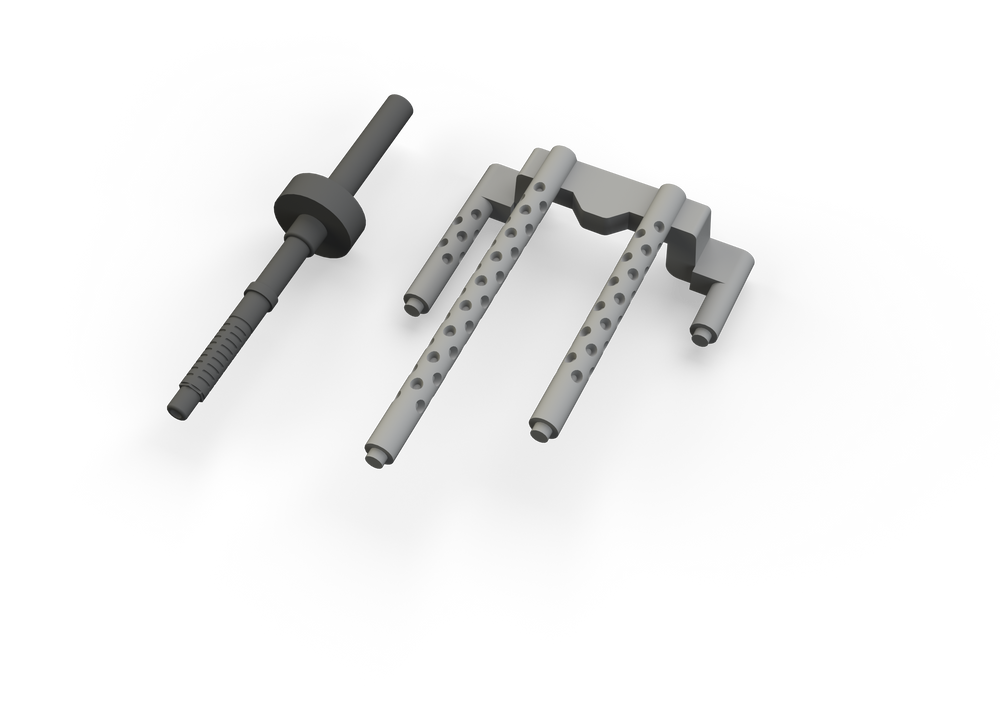 Eduard Brassin ED648516 1:48 Lockheed P-38F/G Lightning gun barrels