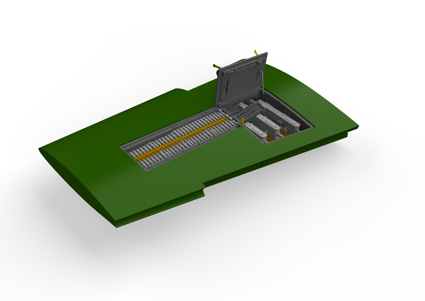 Eduard Brassin ED648517 1:48 North-American P-51D-5 Mustang gun bays