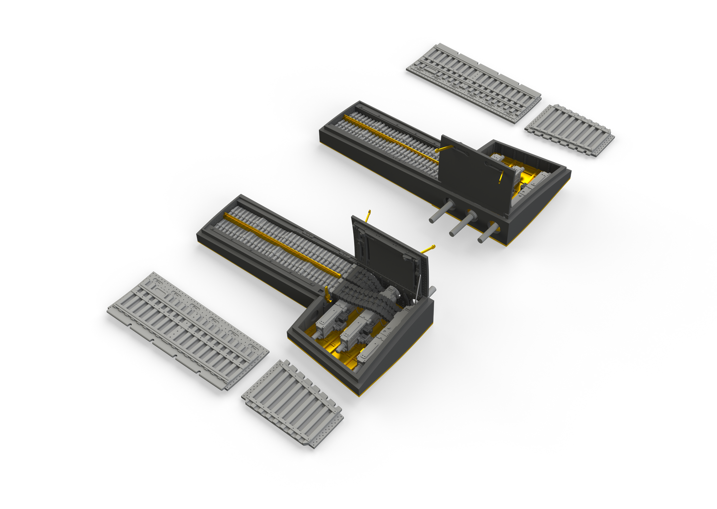 Eduard Brassin ED648517 1:48 North-American P-51D-5 Mustang gun bays