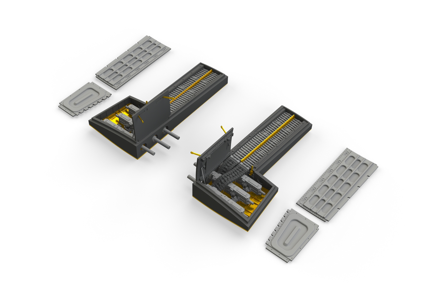 Eduard Brassin ED648517 1:48 North-American P-51D-5 Mustang gun bays