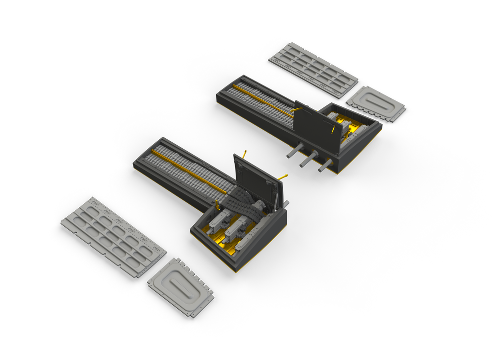 Eduard Brassin ED648517 1:48 North-American P-51D-5 Mustang gun bays
