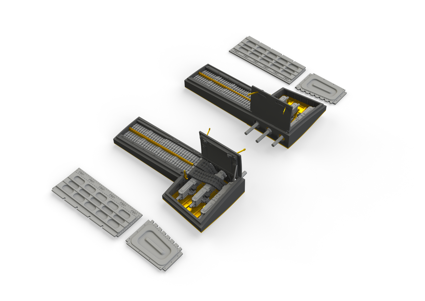 Eduard Brassin ED648517 1:48 North-American P-51D-5 Mustang gun bays