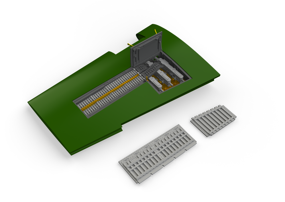 Eduard Brassin ED648517 1:48 North-American P-51D-5 Mustang gun bays