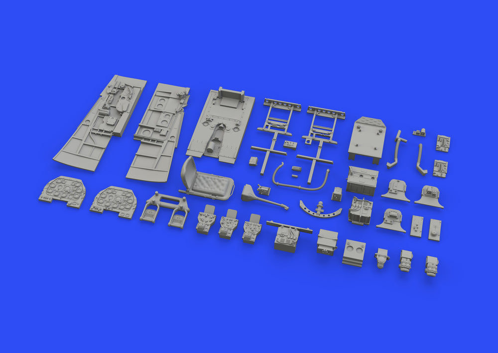 Eduard Brassin ED648522 1:48 North-American P-51D Mustang cockpit