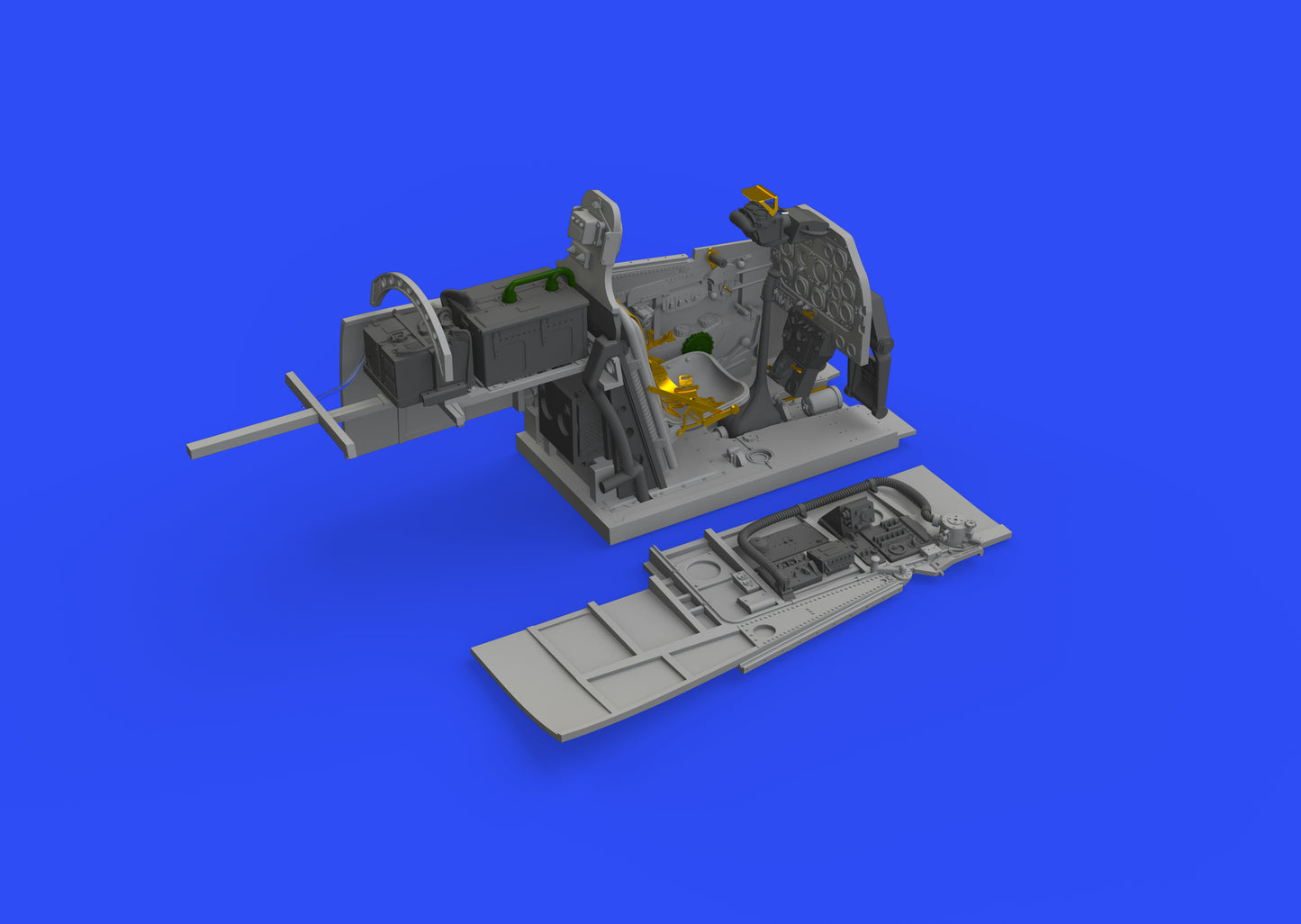 Eduard Brassin ED648522 1:48 North-American P-51D Mustang cockpit
