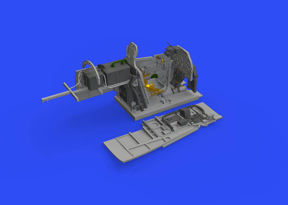 Eduard Brassin ED648522 1:48 North-American P-51D Mustang cockpit