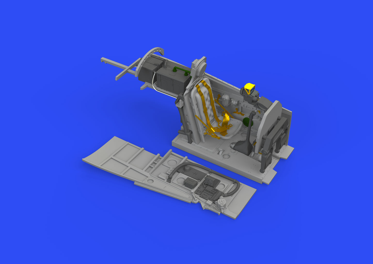 Eduard Brassin ED648522 1:48 North-American P-51D Mustang cockpit