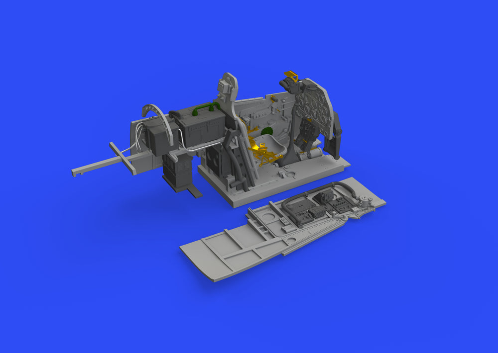 Eduard Brassin ED648522 1:48 North-American P-51D Mustang cockpit