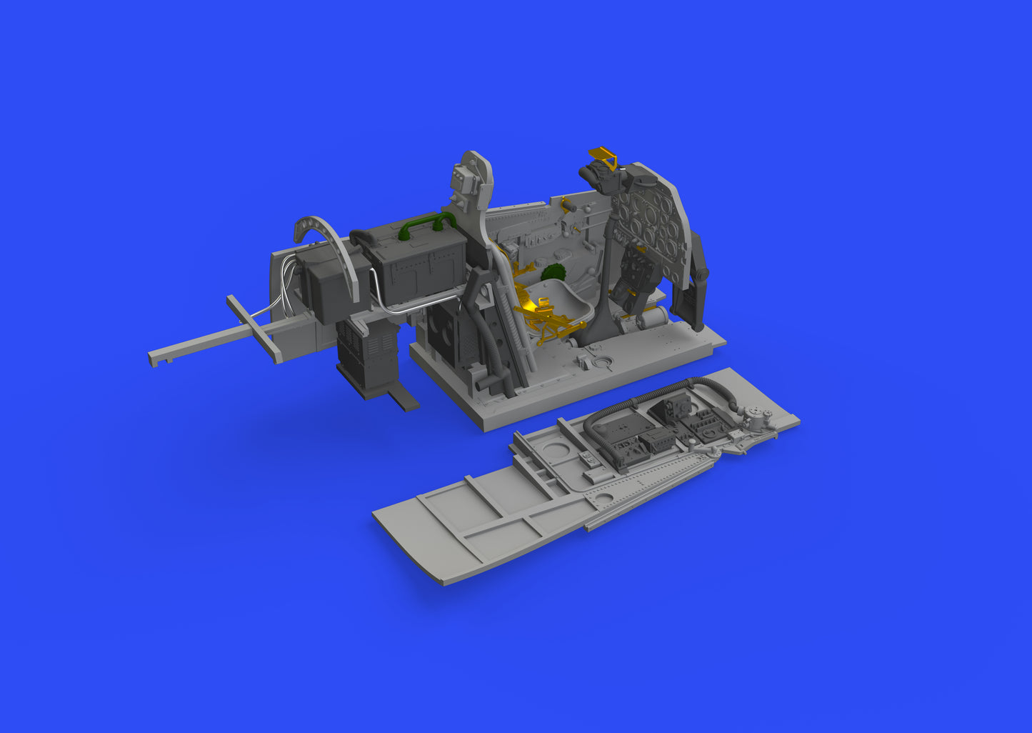 Eduard Brassin ED648522 1:48 North-American P-51D Mustang cockpit