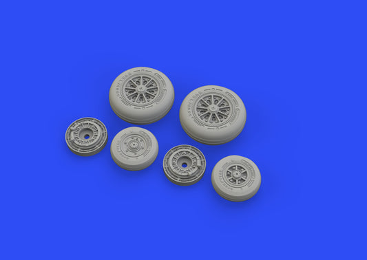 Eduard Brassin ED648524 F-104G Starfighter Late Weighted Wheels 1:48
