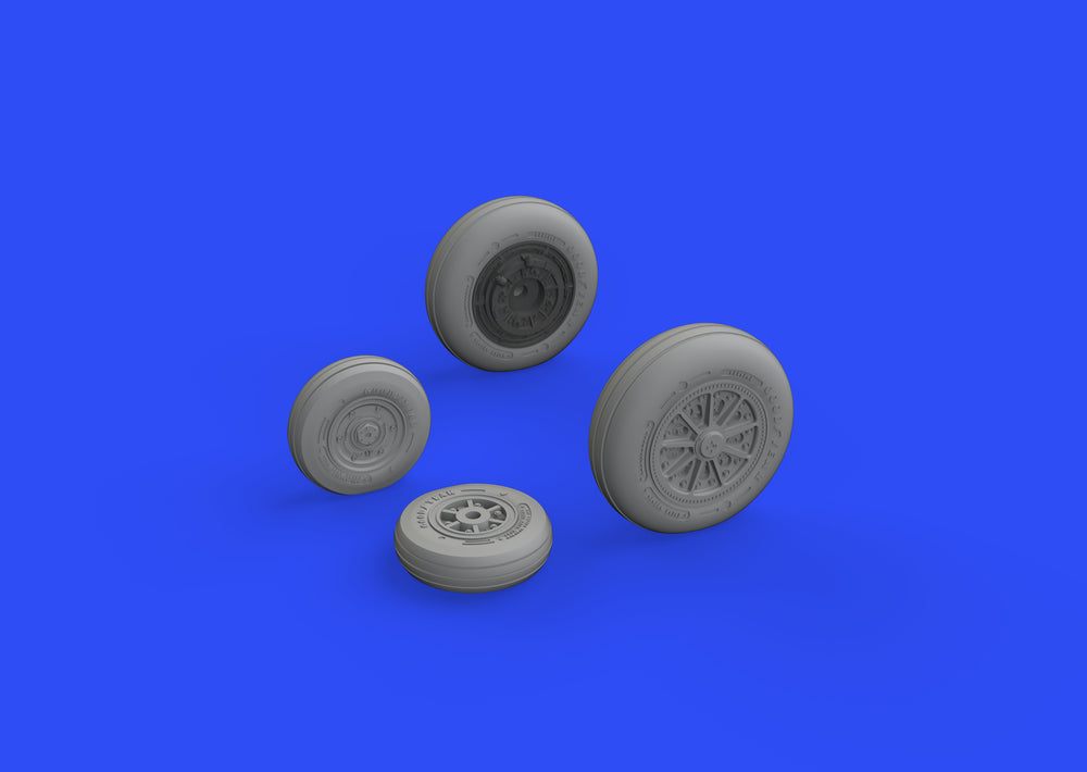 Eduard Brassin ED648524 F-104G Starfighter Late Weighted Wheels 1:48