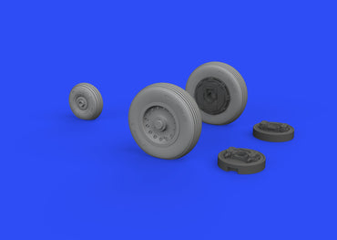 Eduard Brassin ED648541 1:48 Dassault_Mirage IIIC wheels with Wtd tyre effect