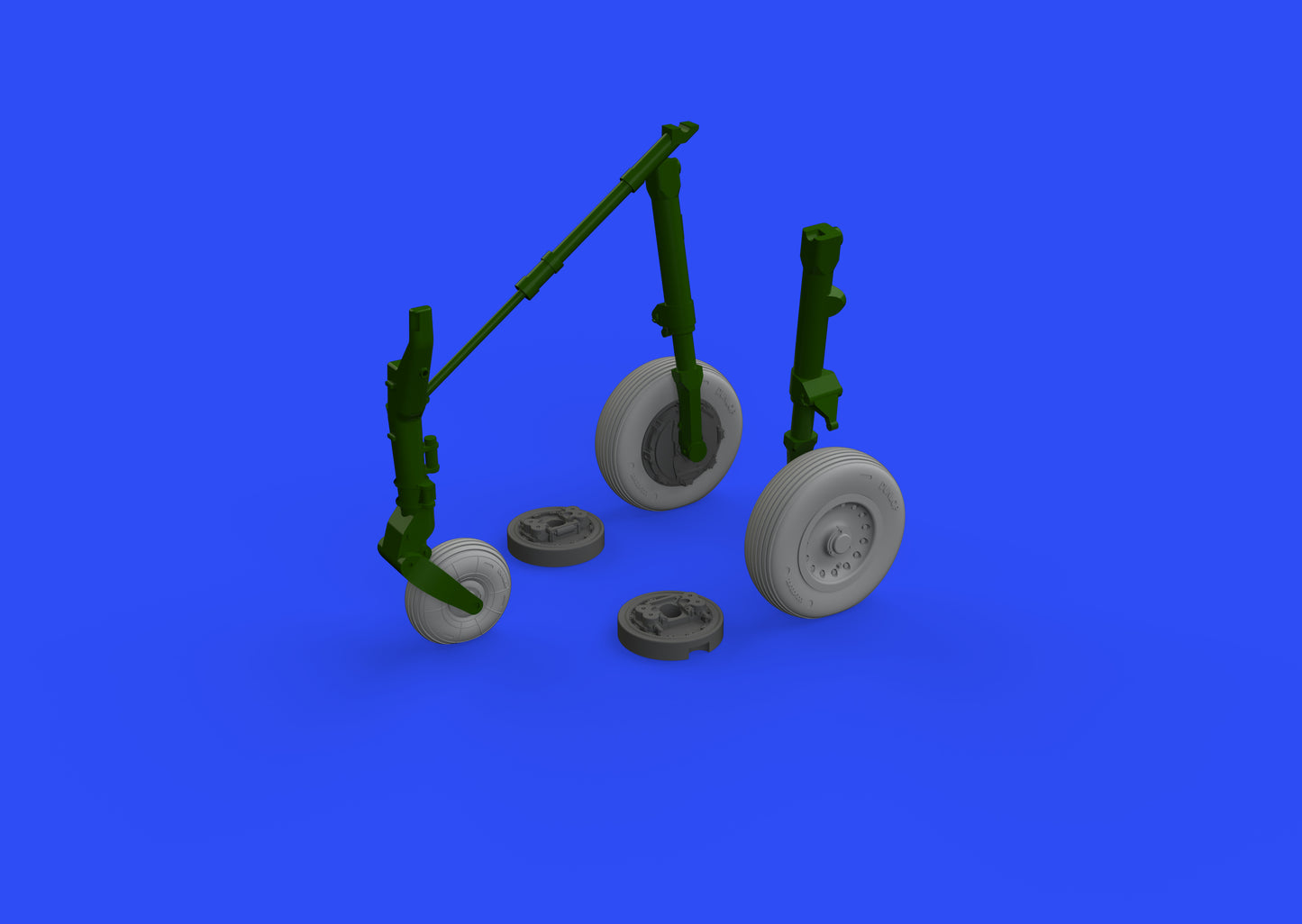 Eduard Brassin ED648541 1:48 Dassault_Mirage IIIC wheels with Wtd tyre effect