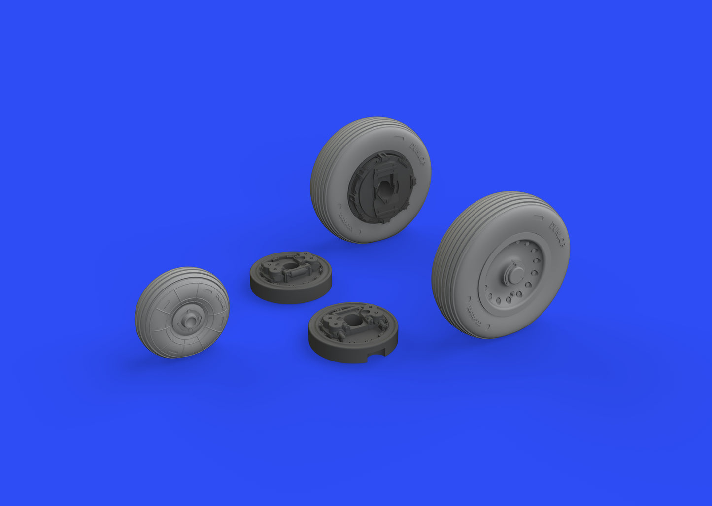 Eduard Brassin ED648541 1:48 Dassault_Mirage IIIC wheels with Wtd tyre effect