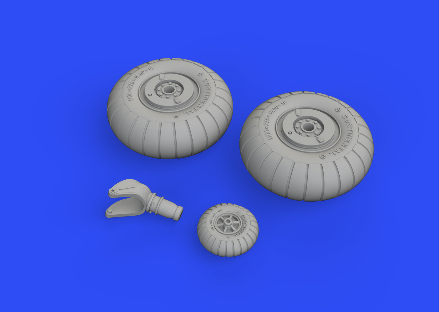 Eduard Brassin ED648542 1:48 Heinkel He-111H-6 early wheels with Wtd tyre effect