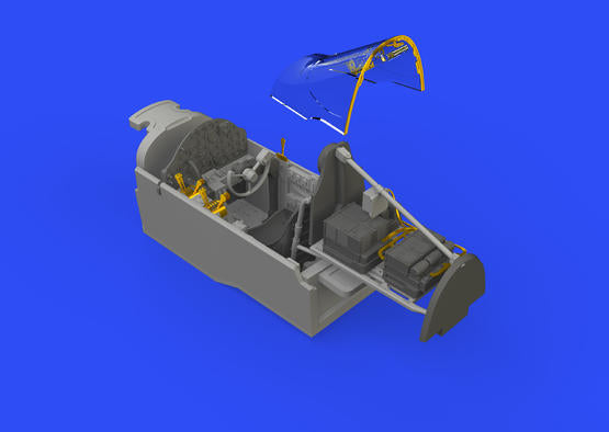Eduard Brassin ED648545 1:48 Lockheed P-38G Lightning cockpit
