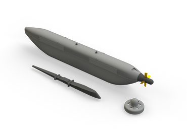 Eduard Brassin ED648554 1:48 AN/ALQ-99 pod High Band