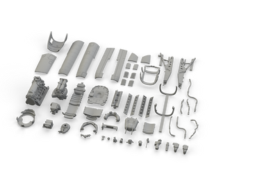 Eduard Brassin ED648555 1:48 North-American P-51D-5 Mustang engine