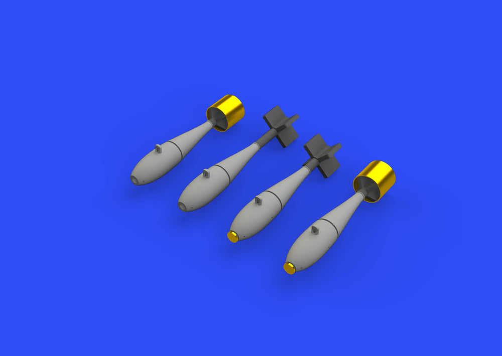 Eduard Brassin ED648566 1:48 SUU-20 dispenser with BDU-33 & Mk.76 bombs