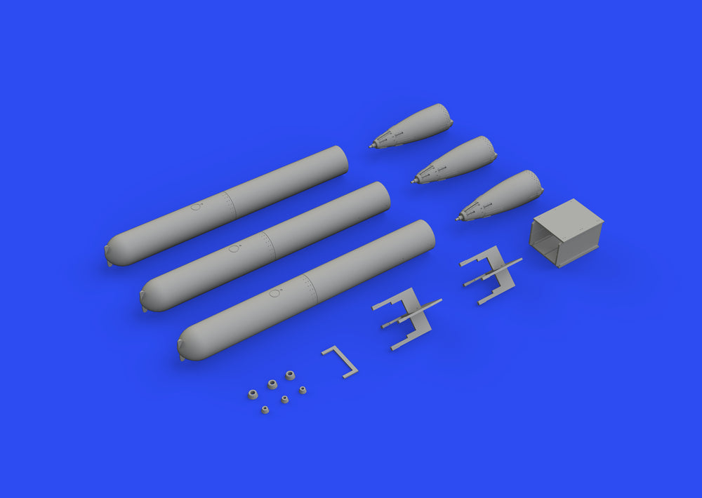 Eduard Brassin ED648569 1:48 Japanese torpedo Type 91