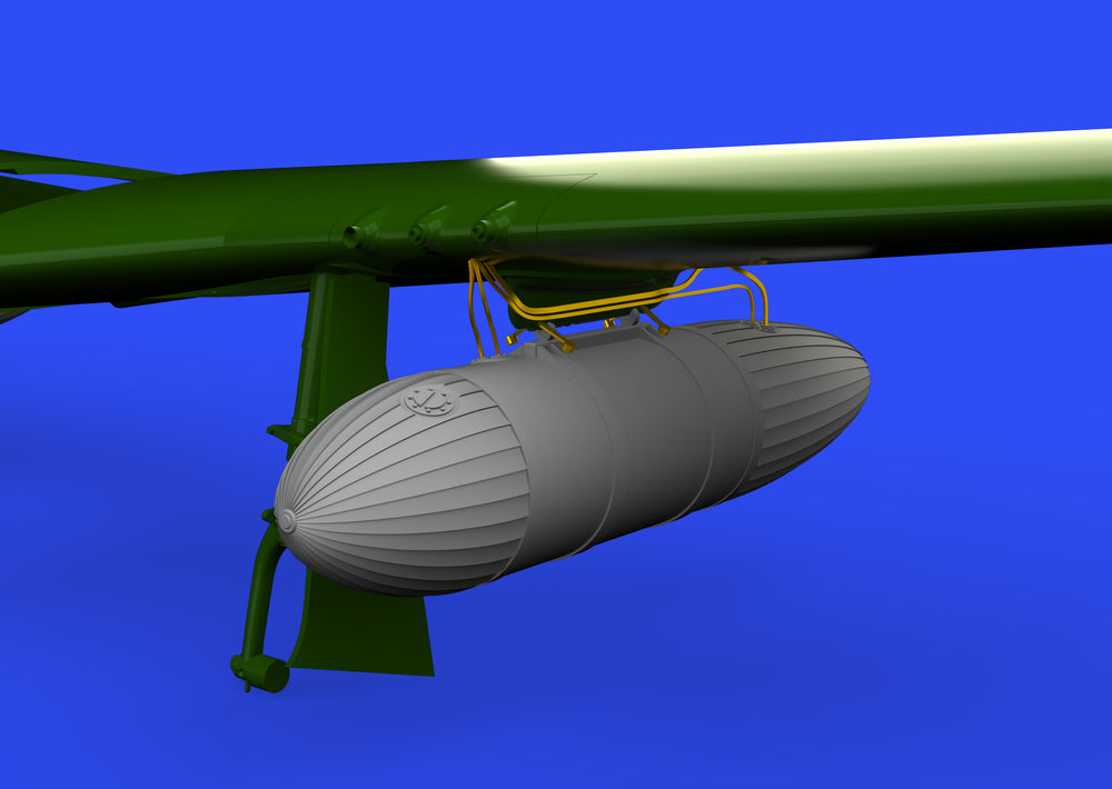 Eduard Brassin ED648572 1:48 North-American P-51D-5 Mustang 108gal drop tanks