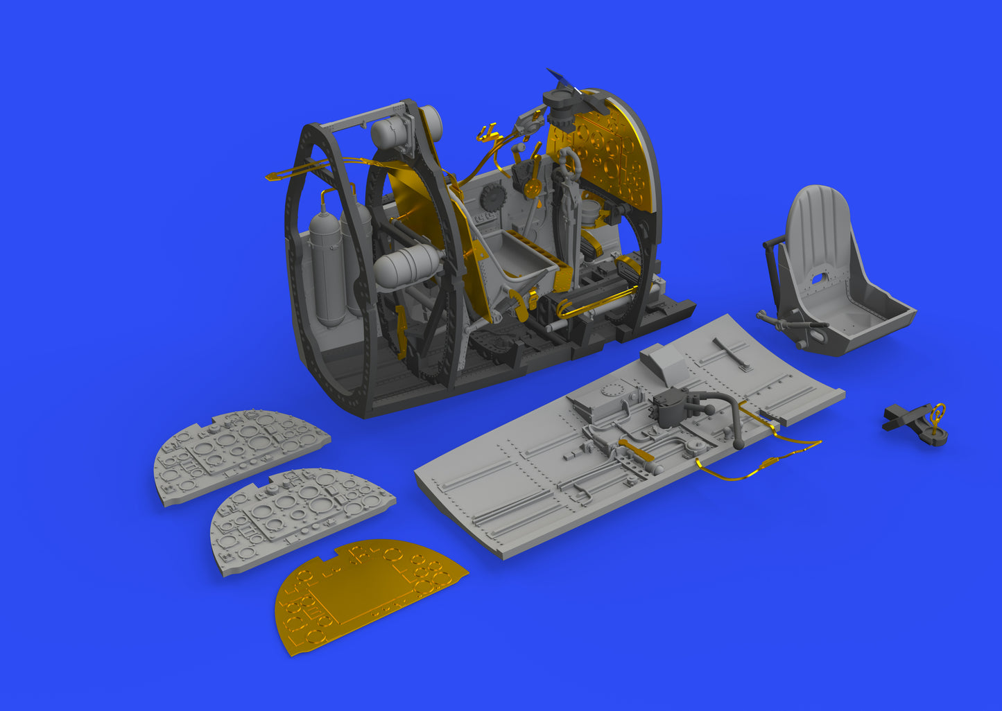 Eduard Brassin ED648578 1:48 Supermarine Spitfire Mk.I cockpit