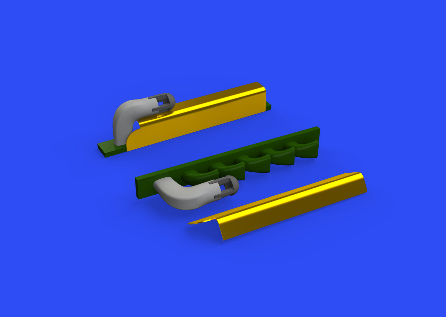 Eduard Brassin ED648583 1:48 Messerschmitt Bf-109G-6 Eberspacher acoustic pipes