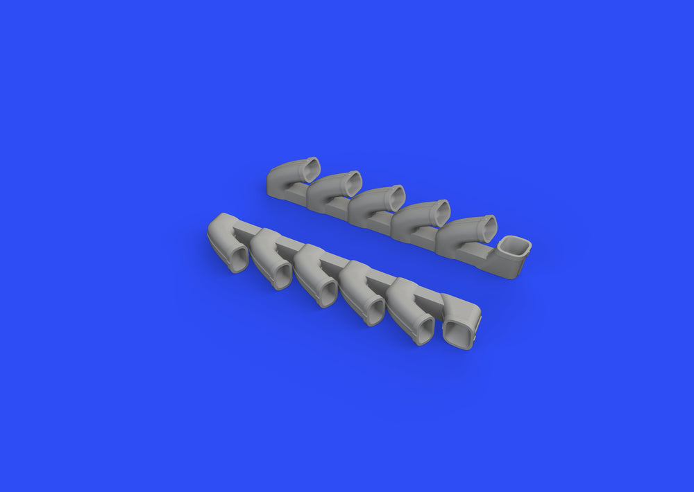 Eduard Brassin ED648588 1:48 Ilyushin Il-2 exhaust stacks