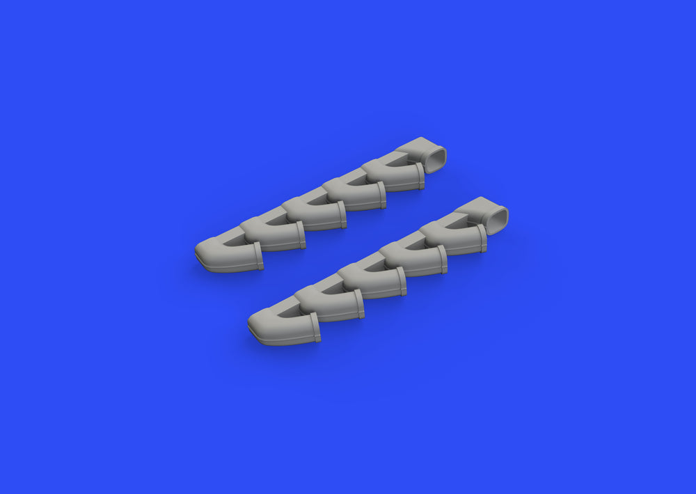 Eduard Brassin ED648588 1:48 Ilyushin Il-2 exhaust stacks