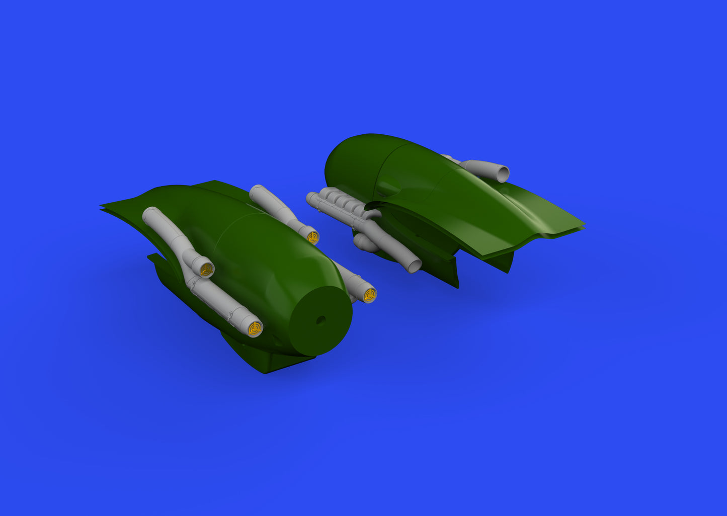Eduard Brassin ED648606 1:48 Messerschmitt Bf-110G-4 exhaust stacks